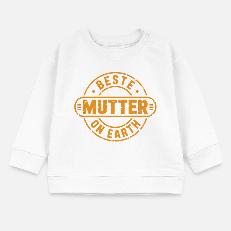 Beste Mutter Muttertag Baby Organic Sweatshirt Baby Changer von Stanley/Stella
