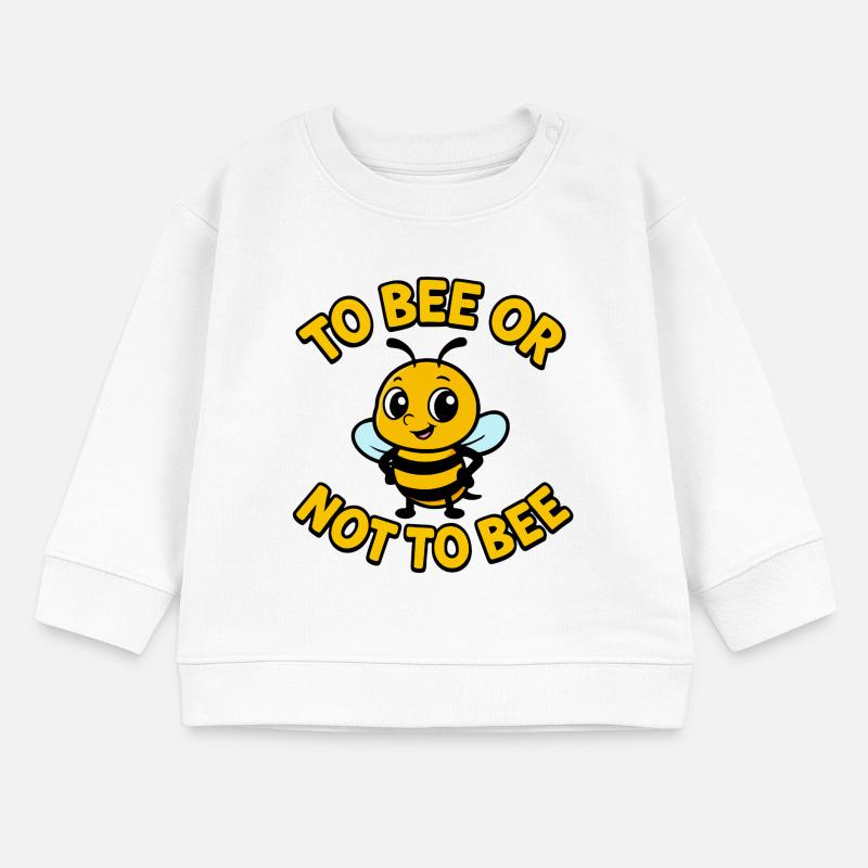 Biene oder nicht Biene Baby Organic Sweatshirt Baby Changer von Stanley/Stella