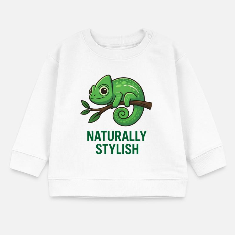 Caméléon élégant Sweat bébé bio Stanley/Stella