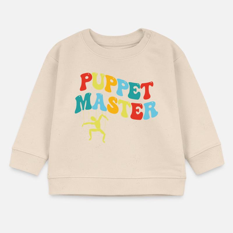 Puppet Master: Colorful Swing Silhouette Baby Sweatshirt by Stanley/Stella