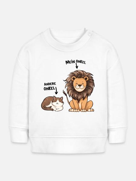 Mein Onkel - Andere Onkel - Baby Organic Sweatshirt Baby Changer von Stanley/Stella - Weiß
