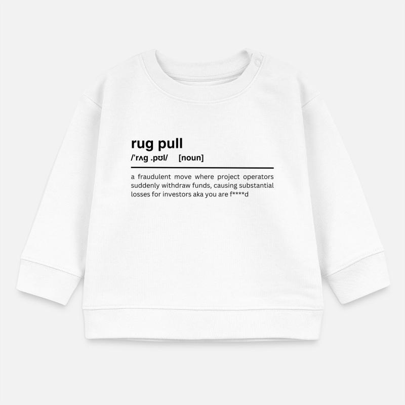 rug pull Baby Organic Sweatshirt Baby Changer von Stanley/Stella
