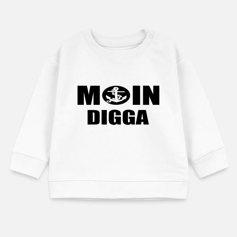 Moin Baby Organic Sweatshirt Baby Changer von Stanley/Stella