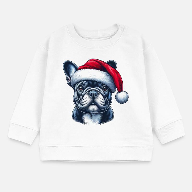 Frenchie Presents Baby Sweatshirt by Stanley/Stella