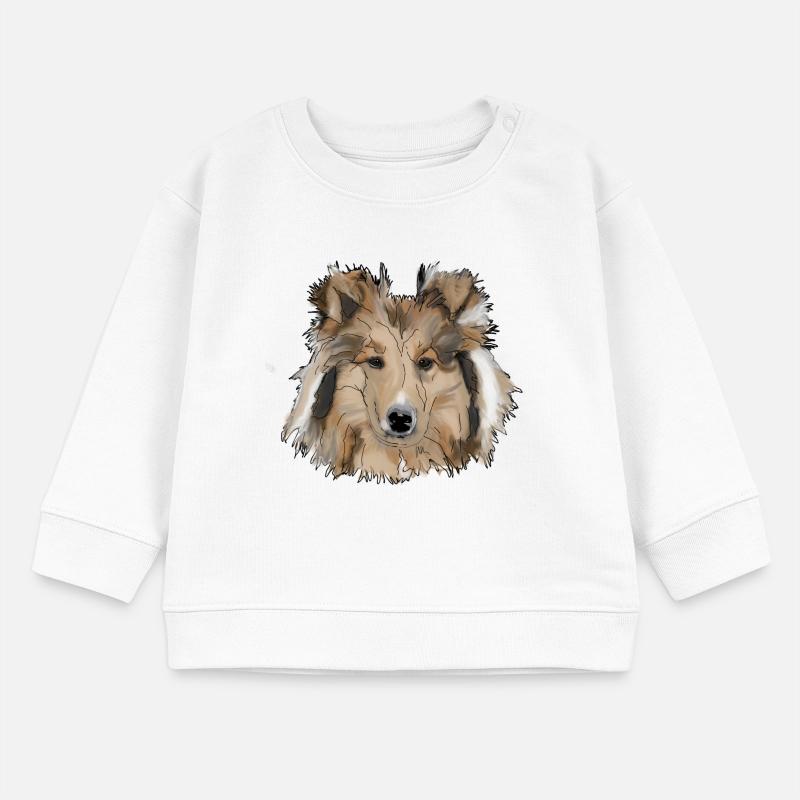 Collie Baby Organic Sweatshirt Baby Changer von Stanley/Stella