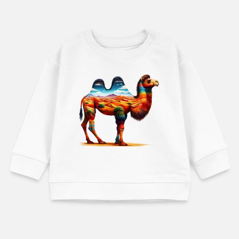 Kamel Baby Organic Sweatshirt Baby Changer von Stanley/Stella
