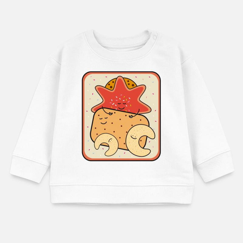 Boîte de biscuits de Noël Sweat bébé bio Stanley/Stella