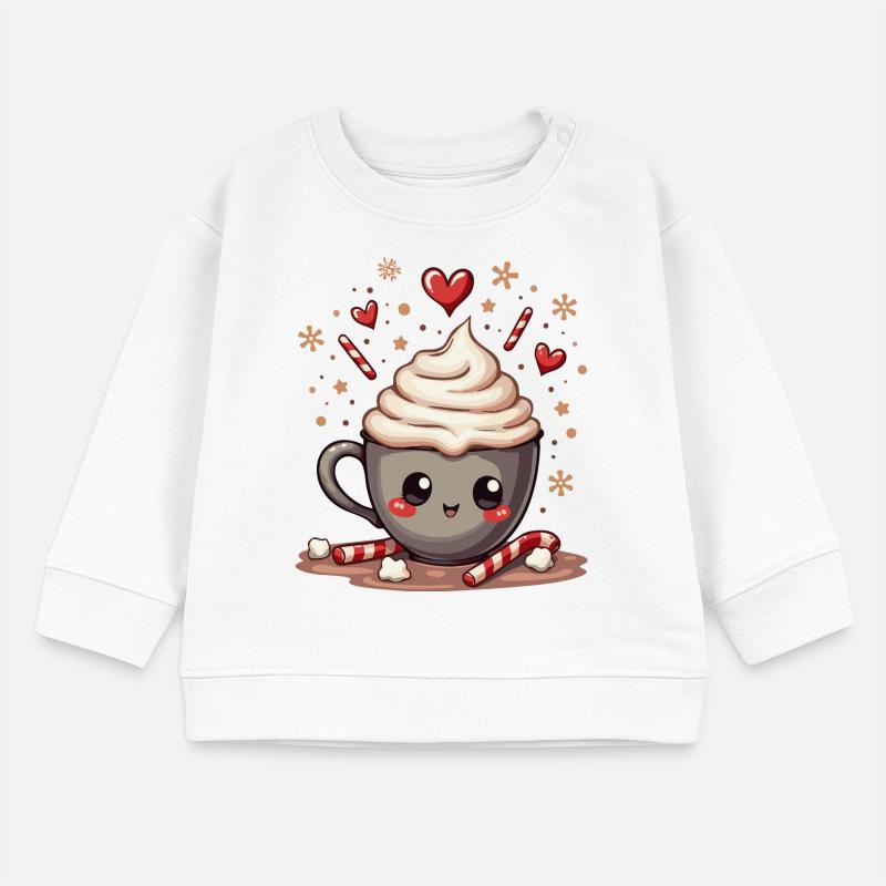 J’adore le chocolat chaud Sweat bébé bio Stanley/Stella