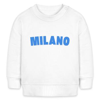 Milano Mailand Milan - Baby Organic Sweatshirt Baby Changer von Stanley/Stella - Weiß - Vorne