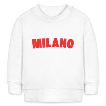 Milano Mailand Milan - Baby Organic Sweatshirt Baby Changer von Stanley/Stella - Weiß - Vorne