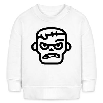 zombie - Baby Sweatshirt by Stanley/Stella - white - Front