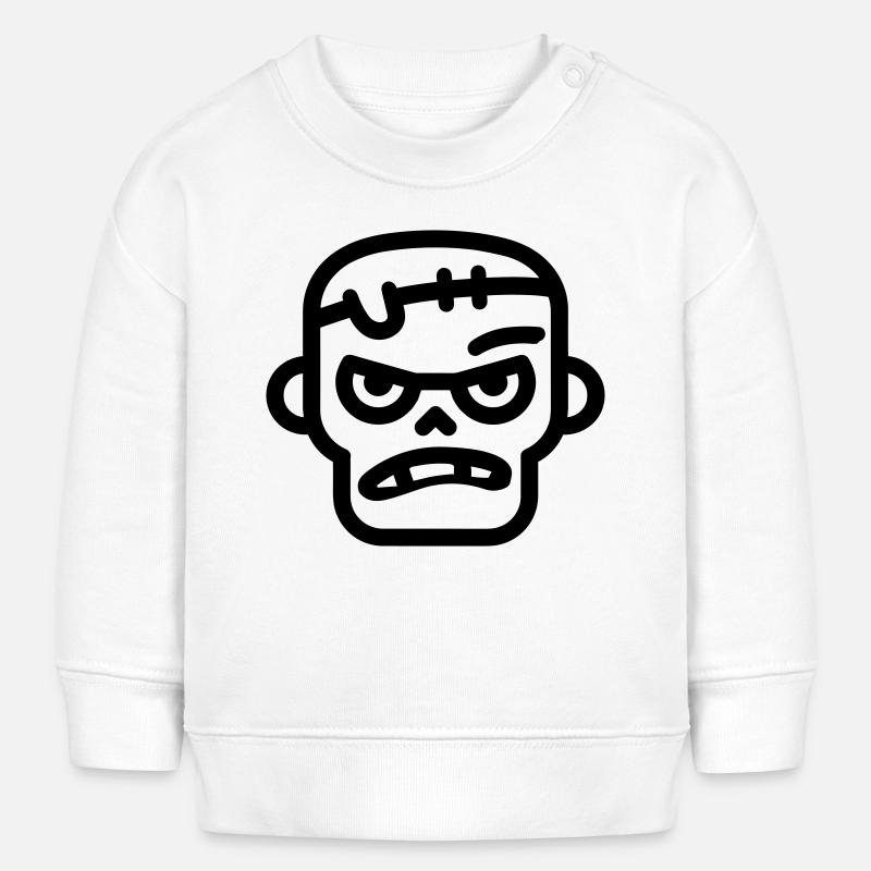 zombie - Baby Sweatshirt by Stanley/Stella - white