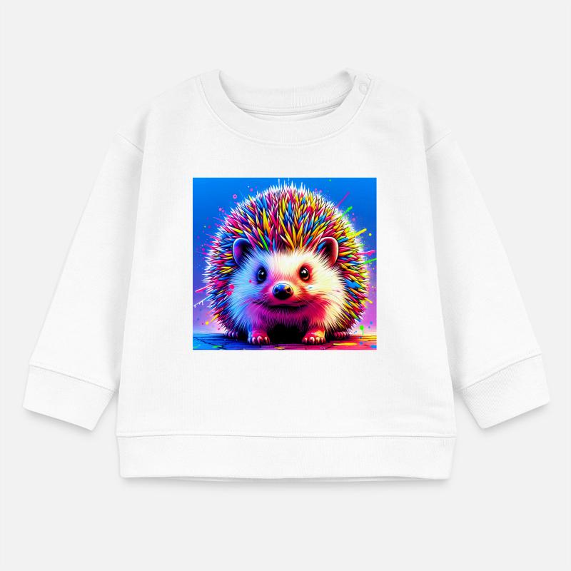 hérisson Sweat bébé bio Stanley/Stella