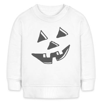 Halloween - Baby Organic Sweatshirt Baby Changer von Stanley/Stella - Weiß - Vorne