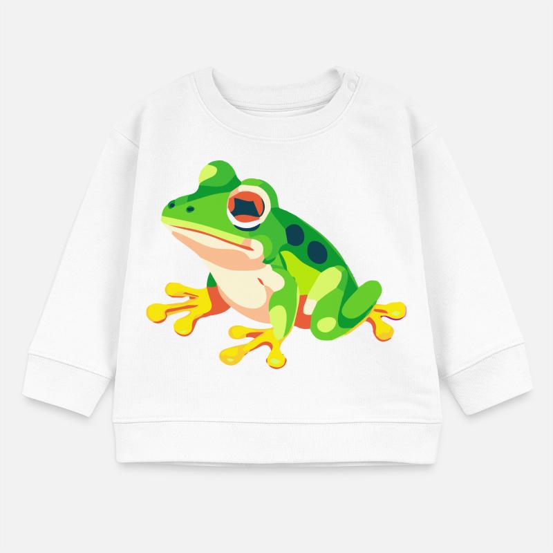 Frog Baby Sweatshirt by Stanley/Stella