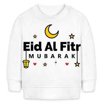 Islam Eid Mubarak - Baby Sweatshirt by Stanley/Stella - white - Front