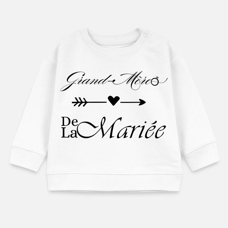 Großmutter der Braut Baby Organic Sweatshirt Baby Changer von Stanley/Stella