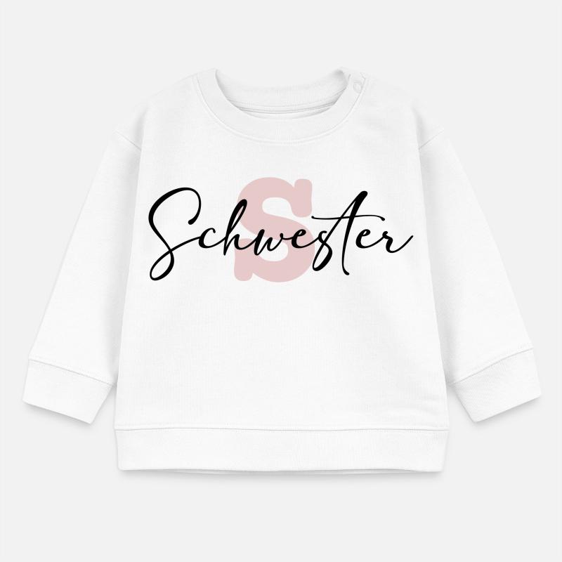 schwester Baby Organic Sweatshirt Baby Changer von Stanley/Stella