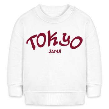Tokyo - Japon - Japonais - Asie - Asie - Sweat bébé bio Stanley/Stella - blanc - Devant
