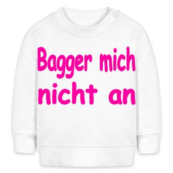Party - Baby Organic Sweatshirt Baby Changer von Stanley/Stella - Weiß - Vorne