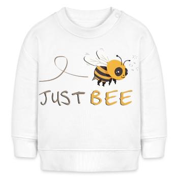 Just Bee - Be yourself! - Baby Sweatshirt by Stanley/Stella - white - Front