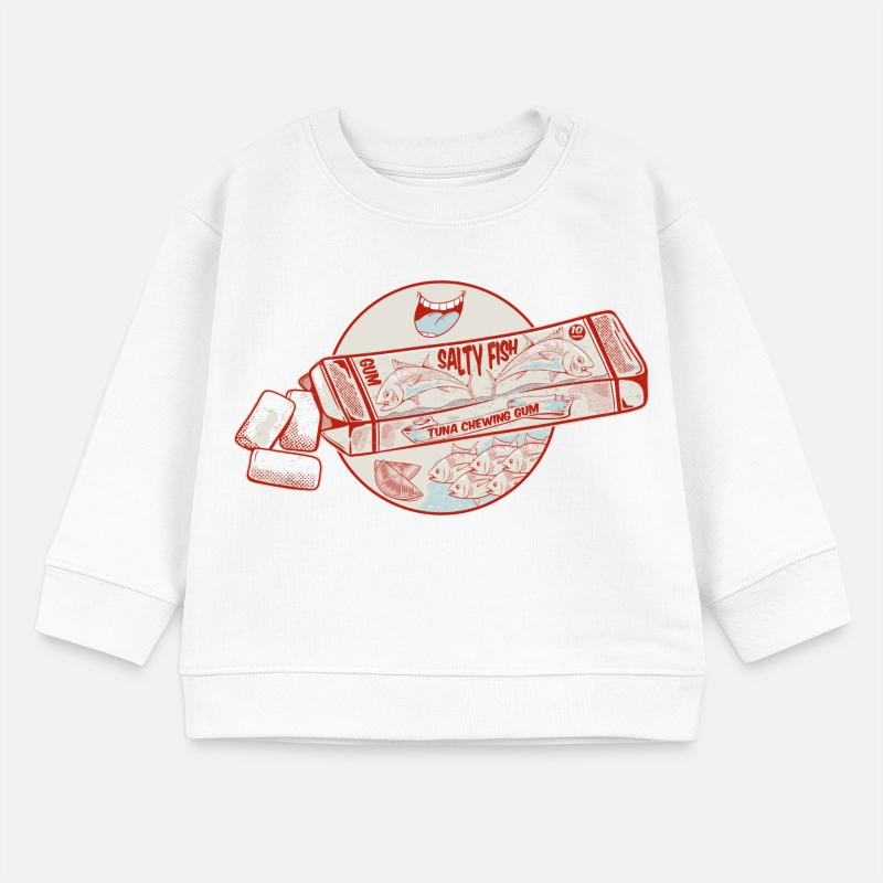 Thon saveur bubblegum Sweat bébé bio Stanley/Stella
