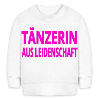 Tänzerin - Baby Organic Sweatshirt Baby Changer von Stanley/Stella - Weiß - Vorne