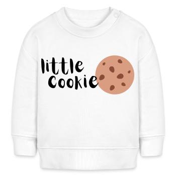 little cooke - Baby Organic Sweatshirt Baby Changer von Stanley/Stella - Weiß - Vorne