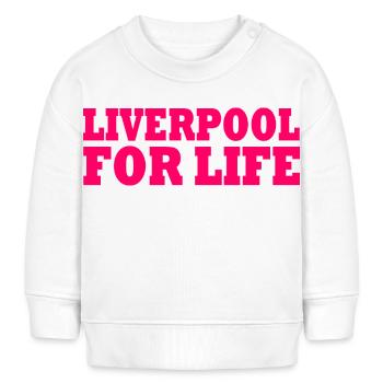 Liverpool - Baby Organic Sweatshirt Baby Changer von Stanley/Stella - Weiß - Vorne