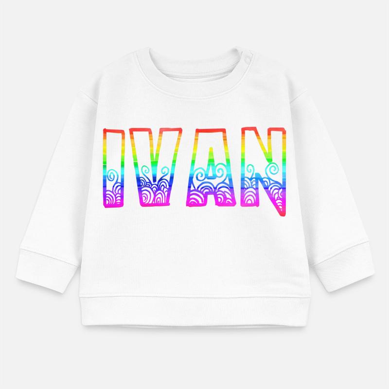 ivan rs regenbogen Baby Organic Sweatshirt Baby Changer von Stanley/Stella