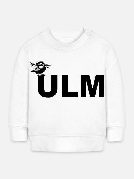 Ulmer Spatz - Baby Organic Sweatshirt Baby Changer von Stanley/Stella - Weiß