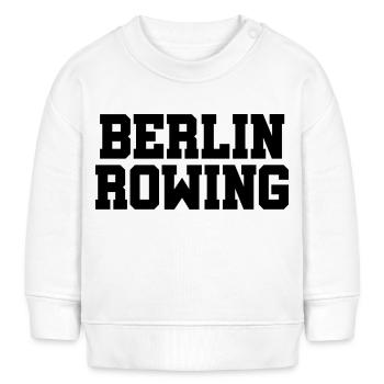 Berlin Rowing Rudern Ruder Sport Aviron - Sweat bébé bio Stanley/Stella - blanc - Devant