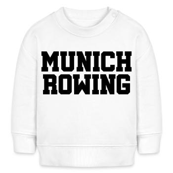 Munich Rowing - Rudern - Ruder - Sport - Aviron - Sweat bébé bio Stanley/Stella - blanc - Devant
