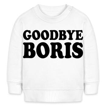 Goodbye boris - Sweat bébé bio Stanley/Stella - blanc - Devant