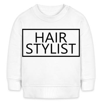 Hair Stylist Proud Graduated Hair Stylist Gift - Baby Sweatshirt by Stanley/Stella - white - Front