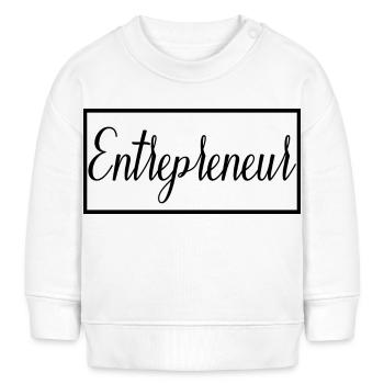Entrepreneur Proud Graduated Entrepreneur Gift - Baby Sweatshirt by Stanley/Stella - white - Front