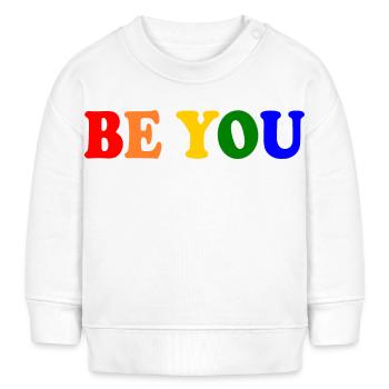 Be you - Baby Organic Sweatshirt Baby Changer von Stanley/Stella - Weiß - Vorne