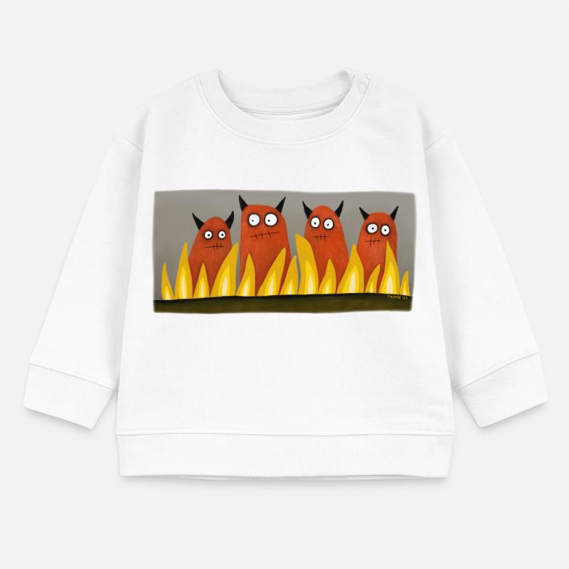 Four Devils Baby Sweatshirt by Stanley/Stella