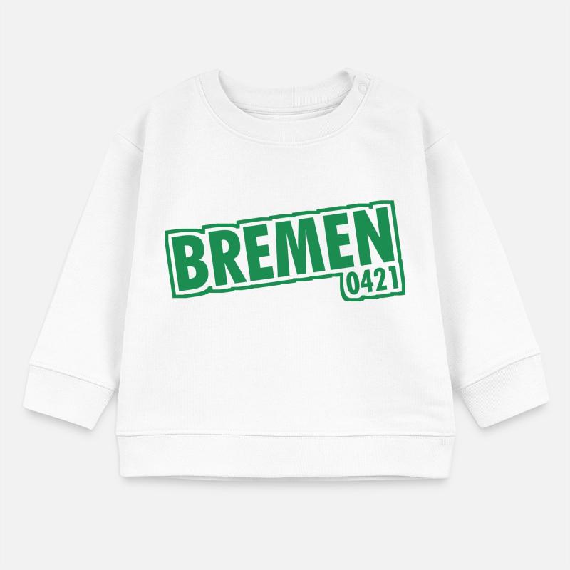 Bremen - 0421 - Area Code Baby Sweatshirt by Stanley/Stella