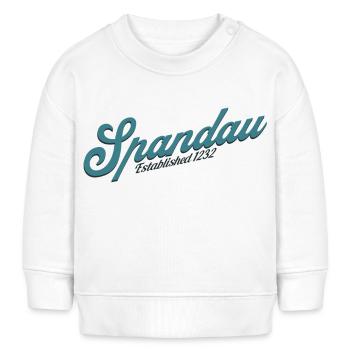 Spandau Berlin Bezirk Deutschland - Baby Organic Sweatshirt Baby Changer von Stanley/Stella - Weiß - Vorne