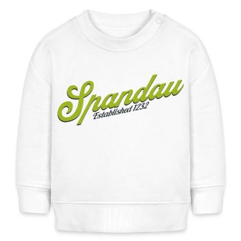 Spandau Berlin Bezirk Deutschland - Baby Organic Sweatshirt Baby Changer von Stanley/Stella - Weiß - Vorne