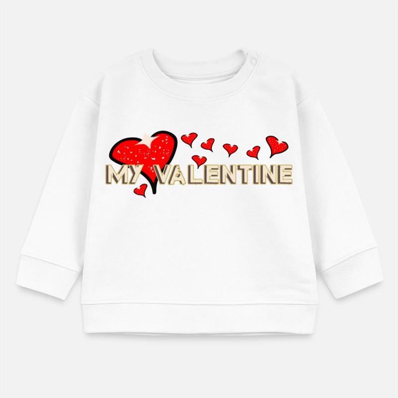 Fabuleuse Saint-Valentin Sweat bébé bio Stanley/Stella
