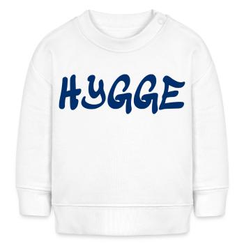 Hygge - Tradition danoise - Attitude face à la vie - Nice - Sweat bébé bio Stanley/Stella - blanc - Devant