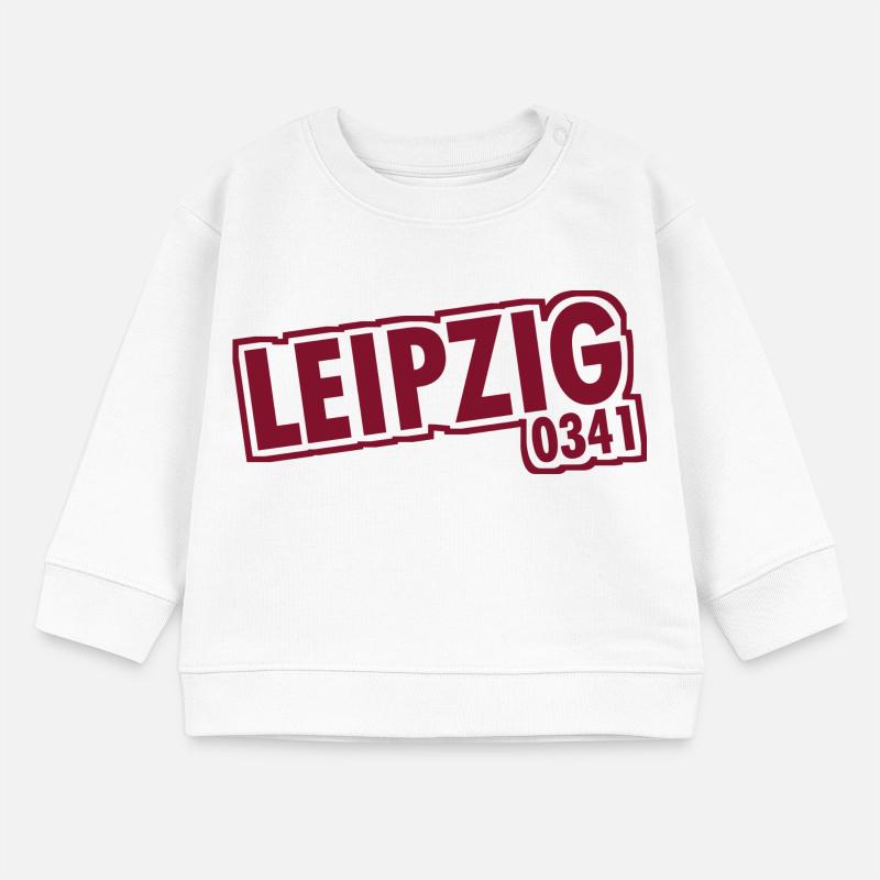 Leipzig - 0341 - Area Code - Saxony Baby Sweatshirt by Stanley/Stella