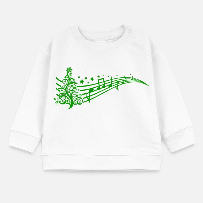 Partitions de Noël Sweat bébé bio Stanley/Stella