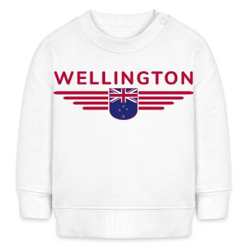 T-shirt Wellington pour les fans néo-zélandais - Sweat bébé bio Stanley/Stella - blanc - Devant