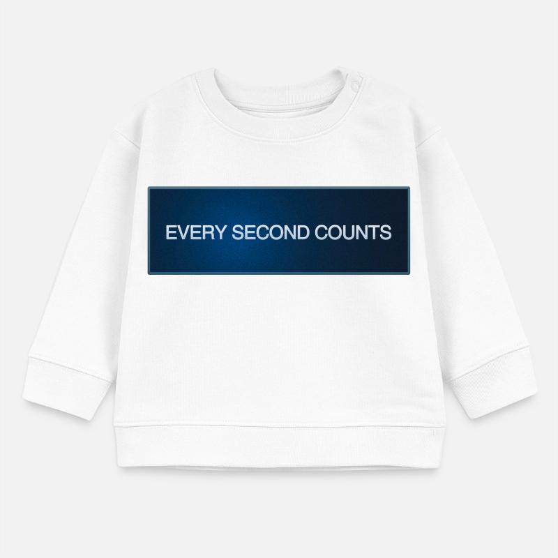Every Second Counts Baby Sweatshirt by Stanley/Stella