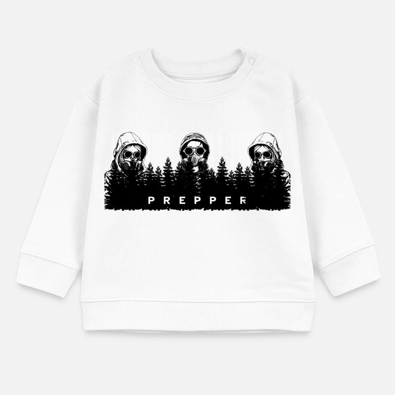 Prepper Code Sweat bébé bio Stanley/Stella