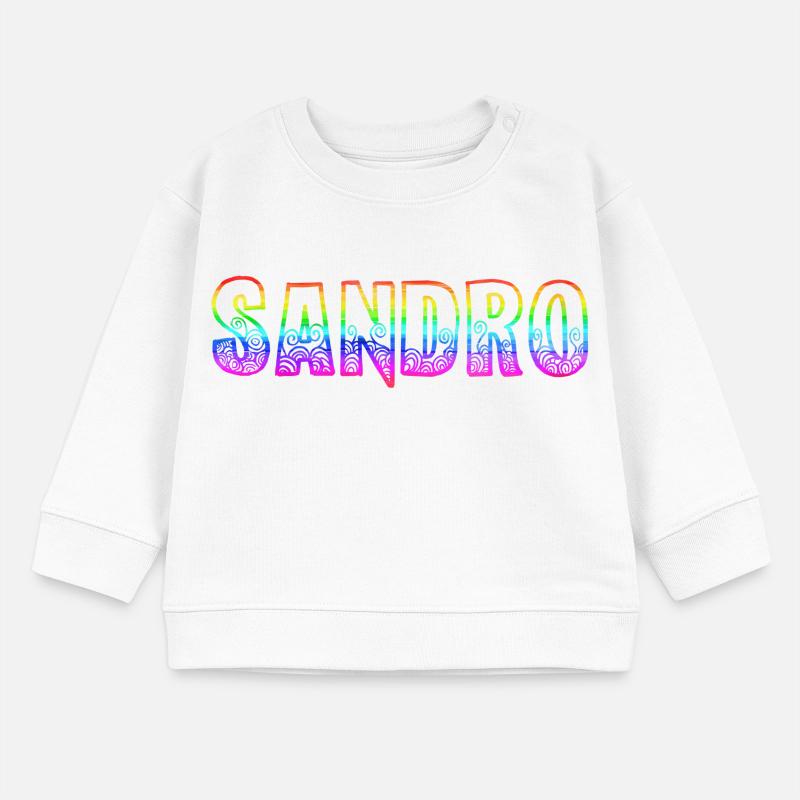sandro rs regenbogen Baby Organic Sweatshirt Baby Changer von Stanley/Stella