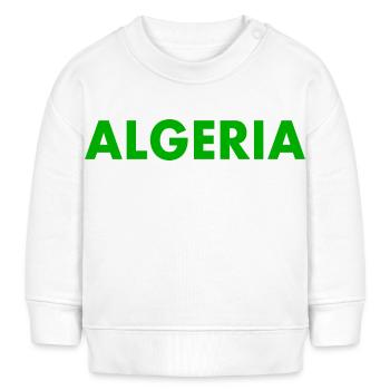 Algerien - Baby Organic Sweatshirt Baby Changer von Stanley/Stella - Weiß - Vorne